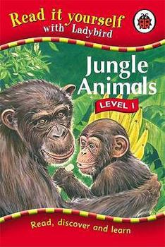 Hardcover Read It Yourself Jungle Animals Level 1 Book