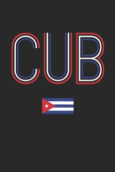 Vintage Cuba Notebook - Cuba Diary - Retro Cuban Flag Journal - Cuba Gifts: Medium College-Ruled Journey Diary, 110 page, Lined, 6x9 (15.2 x 22.9 cm)