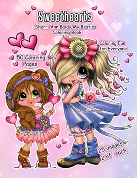 Paperback Sweethearts Sherri Ann Baldy My Besties Coloring Book