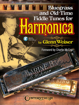 Paperback Bluegrass and Old-Time Fiddle Tunes for Harmonica [With Access Code] Book