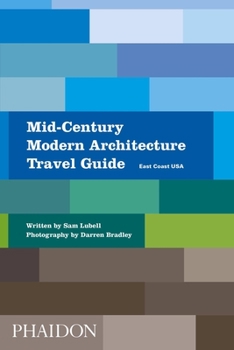 Paperback Mid-Century Modern Architecture Travel Guide: East Coast USA Book