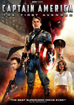 DVD Captain America: The First Avenger Book