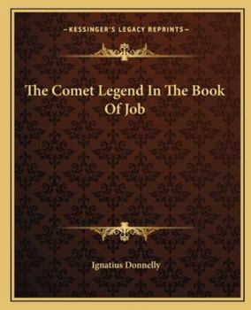 Paperback The Comet Legend In The Book Of Job Book