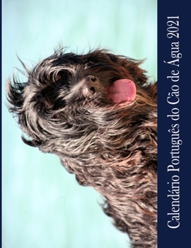 Paperback Calendário Português do Cão de Água 2021 [Portuguese] Book