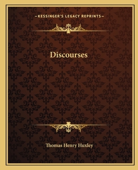 Discourses: Biological and Geological Essays