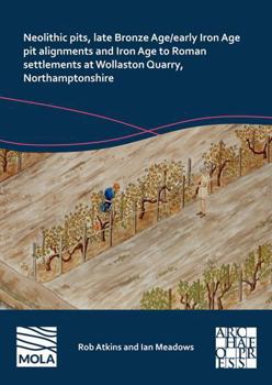 Paperback Neolithic Pits, Late Bronze Age/Early Iron Age Pit Alignments and Iron Age to Roman Settlements at Wollaston Quarry, Northamptonshire Book