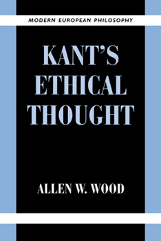 Paperback Kant's Ethical Thought Book