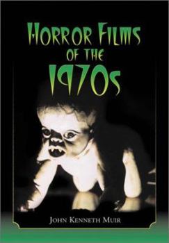 Hardcover Horror Films of the 1970s Book