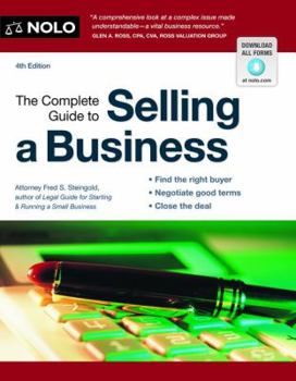 Paperback The Complete Guide to Selling a Business Book