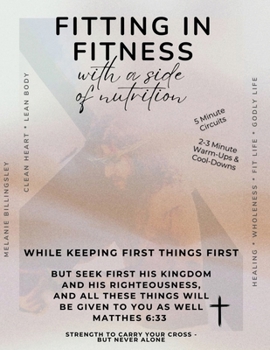 Paperback Fitting in Fitness [Large Print] Book