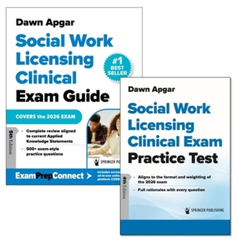 Social Work Licensing Clinical Exam Guide and Additional Print Practice Test Set