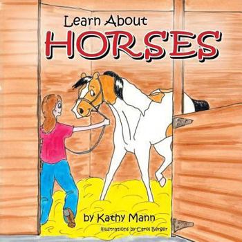 Paperback Learn About Horses Book