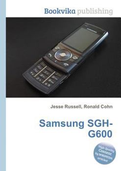 Paperback Samsung SGH-G600 Book