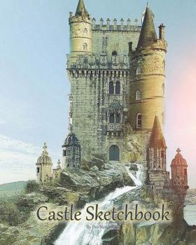 Paperback Castle Sketchbook: Notebook Journal, Size 8 x 10 inches, 100 pages, Blank Unlined Paper, Sketching, Drawing, Doodling, Medieval Fantasy C Book