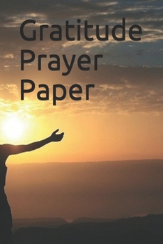 Paperback Gratitude Prayer Paper Book