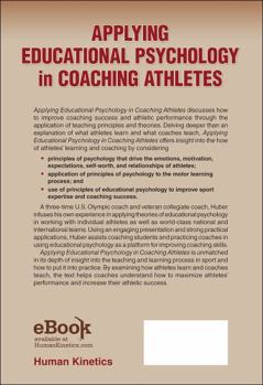 Hardcover Applying Educational Psychology in Coaching Athletes Book