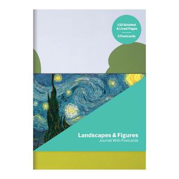 Diary Moma Landscapes & Figures Journal with Postcard Set Book