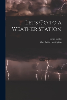 Paperback Let's Go to a Weather Station Book