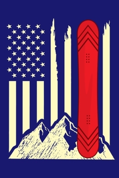 Snowboarding Journal: Snowboard Skiing Notebook Note-Taking Planner Book, Gift For Snowboarder