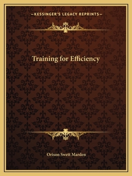 Training for Efficiency