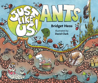 Hardcover Just Like Us! Ants Book