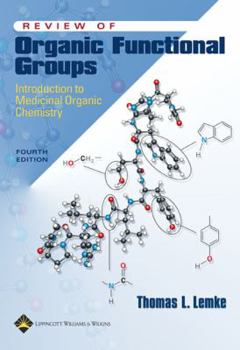 Paperback Review of Organic Functional Groups: Introduction to Medicinal Organic Chemistry [With CDROM] Book