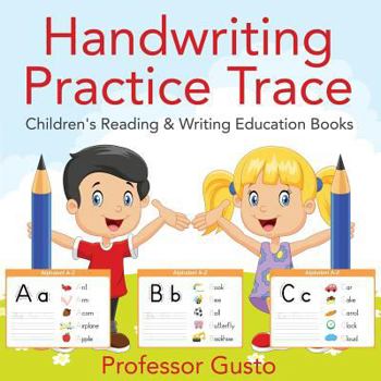 Paperback Handwriting Practice Trace: Children's Reading & Writing Education Books Book