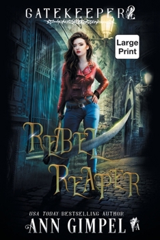 Paperback Rebel Reaper: An Urban Fantasy [Large Print] Book