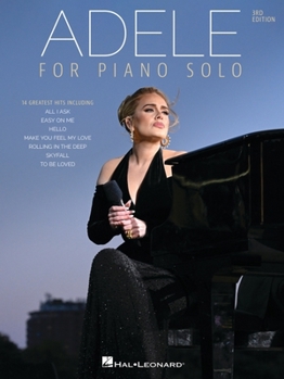 Paperback Adele for Piano Solo Songbook - 3rd Edition Book