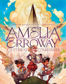Hardcover Amelia Erroway: Castaway Commander: A Graphic Novel Book
