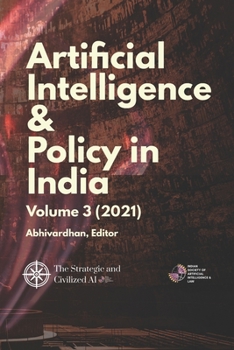 Paperback Artificial Intelligence & Policy in India: Volume 3 Book