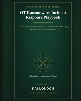 Paperback OT Ransomware Incident Response Playbook Book