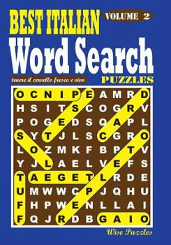 Paperback BEST ITALIAN Word Search Puzzles. Vol. 2 [Italian] Book