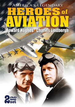America's Legendary Heroes of Aviation - Charles Lindbergh and Howard Hughes - SPECIAL EMBOSSED TIN - 2 DVD Set!
