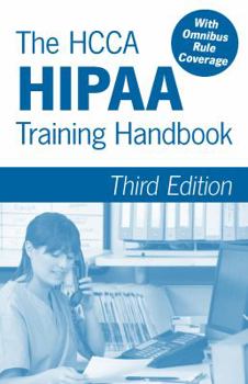 Paperback The Hcca Hipaa Training Handbook Book
