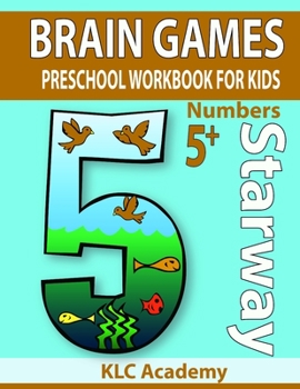 Paperback STARWAY BRAIN GAMES PRESCHOOL WORKBOOK FOR KIDS NUMBERS (5+ Years) Book