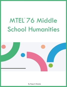 Paperback MTEL 76 Middle School Humanities Book