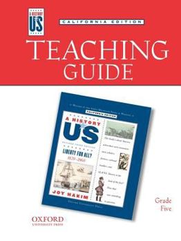 Paperback Liberty for All Teaching Guide for Elementary School Classes, California Edition Book