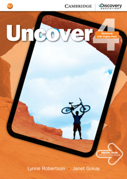 Paperback Uncover Level 4 Workbook with Online Practice Book