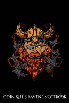 Odin & His Ravens Notebook: Vintage Odin & Mythical Ravens Norse Mythology Distressed Blank Composition Notebook for Journaling & Writing (120 Lined Pages, 6" x 9")