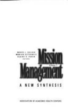 Paperback Mission Management, Volume 2: A New Synthesis Book