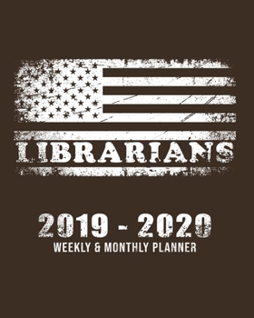 Paperback Librarian 2019 - 2020 Weekly & Monthly Planner: Weekly Planner (From October 2019 Through September 2020) - Planner Schedule Monthly & Weekly with Not Book