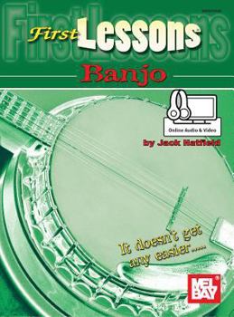Paperback First Lessons Banjo Book