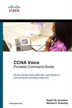 Textbook Binding CCNA Voice Portable Command Guide Book
