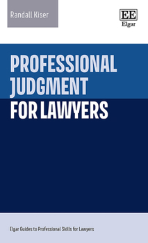 Hardcover Professional Judgment for Lawyers Book