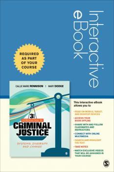 Printed Access Code Introduction to Criminal Justice - Interactive eBook: Systems, Diversity, and Change Book