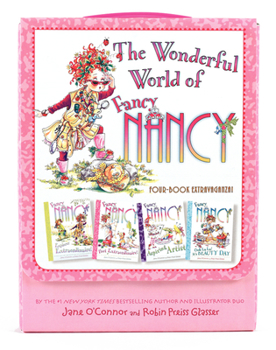 Paperback Fancy Nancy: The Wonderful World of Fancy Nancy: 4 Books in 1 Box Set! Book
