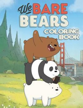 Paperback We Bare Bears Coloring Book