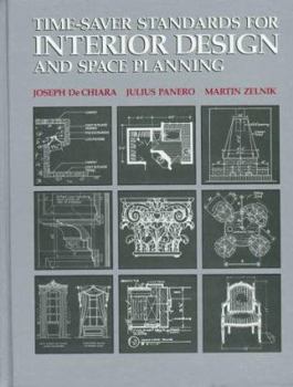 Hardcover Time-Saver Standards for Interior Design and Space Planning Book