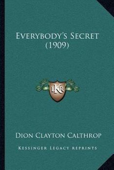 Paperback Everybody's Secret (1909) Book